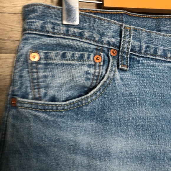 Levi’s 501 90s Straight Leg Denim Jeans Size 33 - Picture 5 of 13